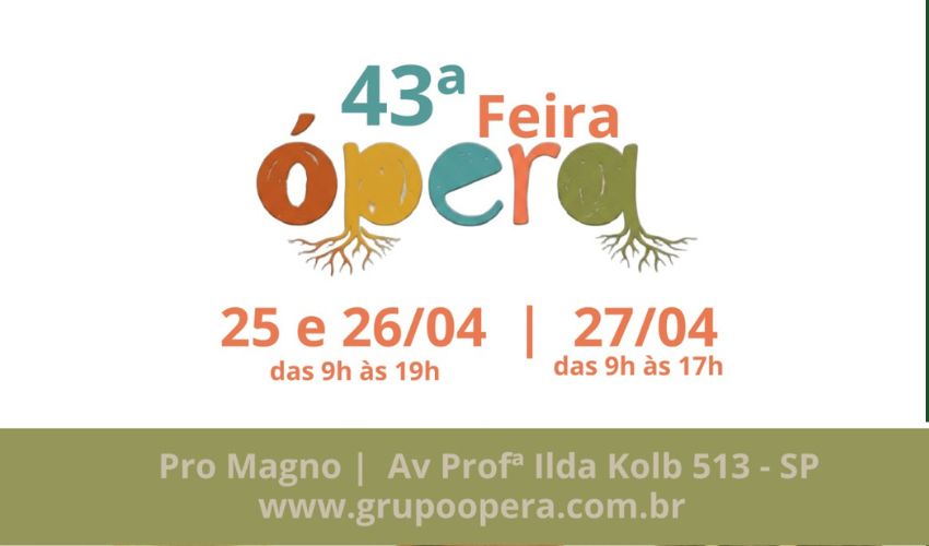 Feira Opera 2026 moda infantil b2b