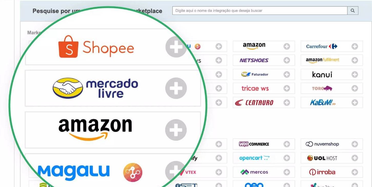 sistema de erp para ecommerce com integracao marketplace