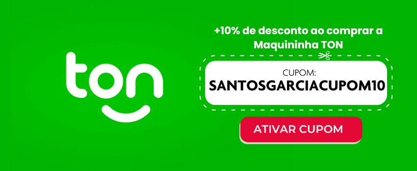 cupom de desconto ton 2026 código "SANTOSGARCIACUPOM10"