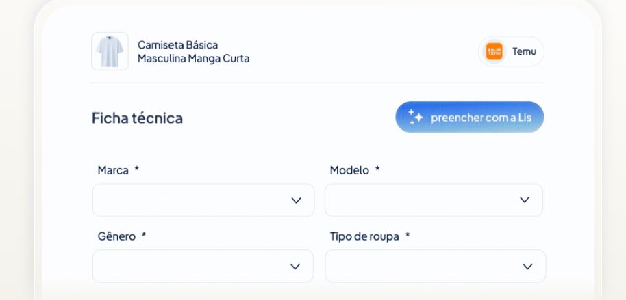 temu e olist integracao completa para vender