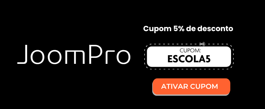 Cupom de desconto Joompro ESCOLA5 importadora china ferramenta para ecommerce